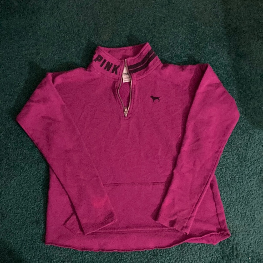 PINK by Victorias Secret Women’s Purple Lightweight Pullover Sz S